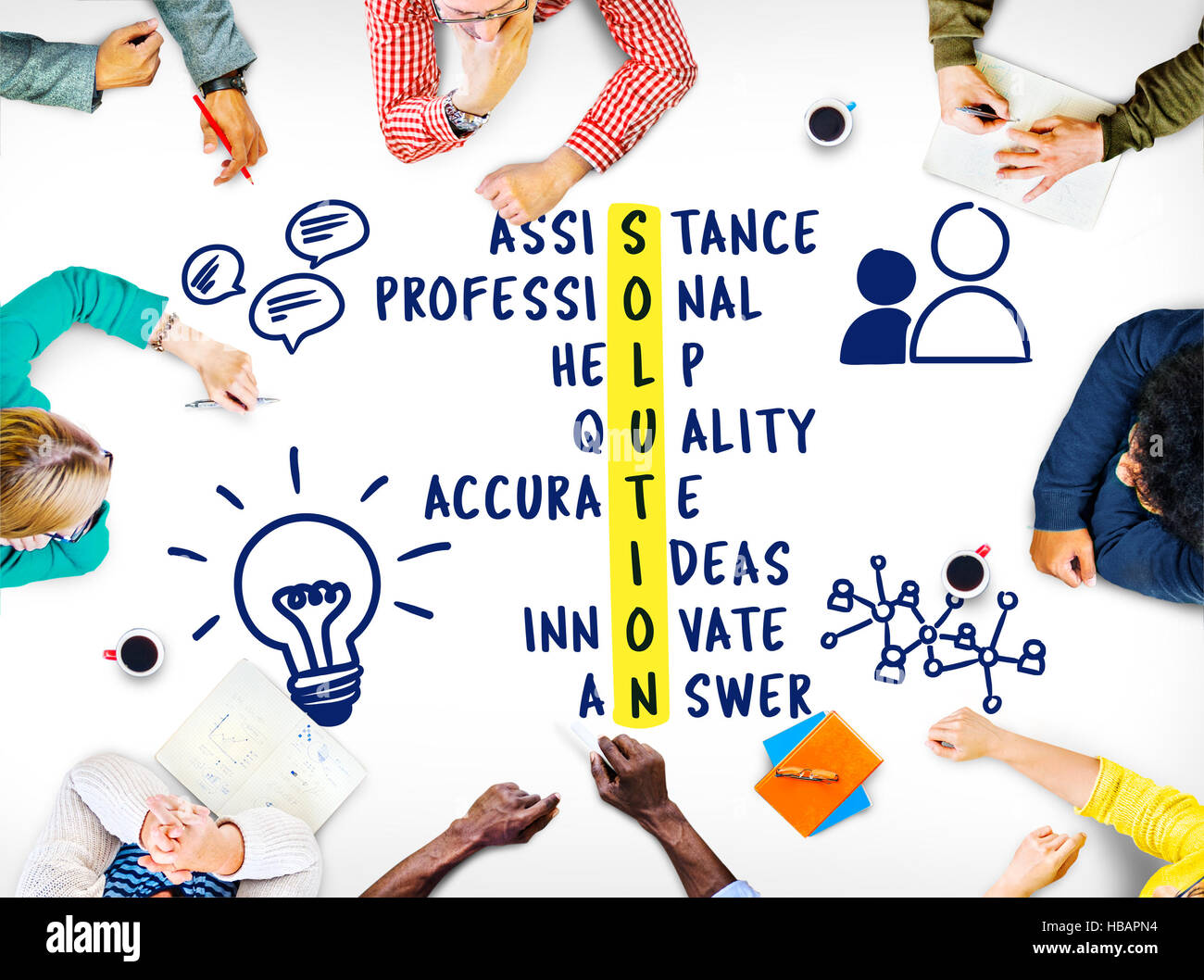 Business Plan Strategy Cross Words Graphic Concept Stock Photo Alamy