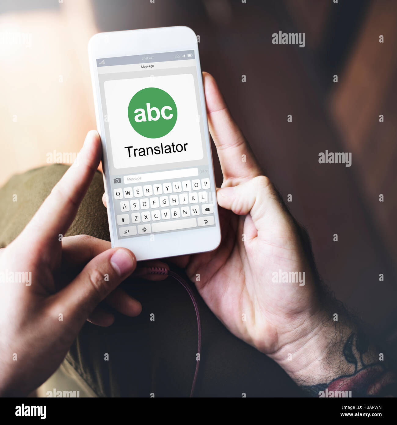 Translator Dictionary Language Interpreter Concept Stock Photo