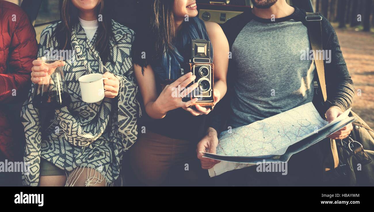 Guy checking out girl hi-res stock photography and images - Alamy