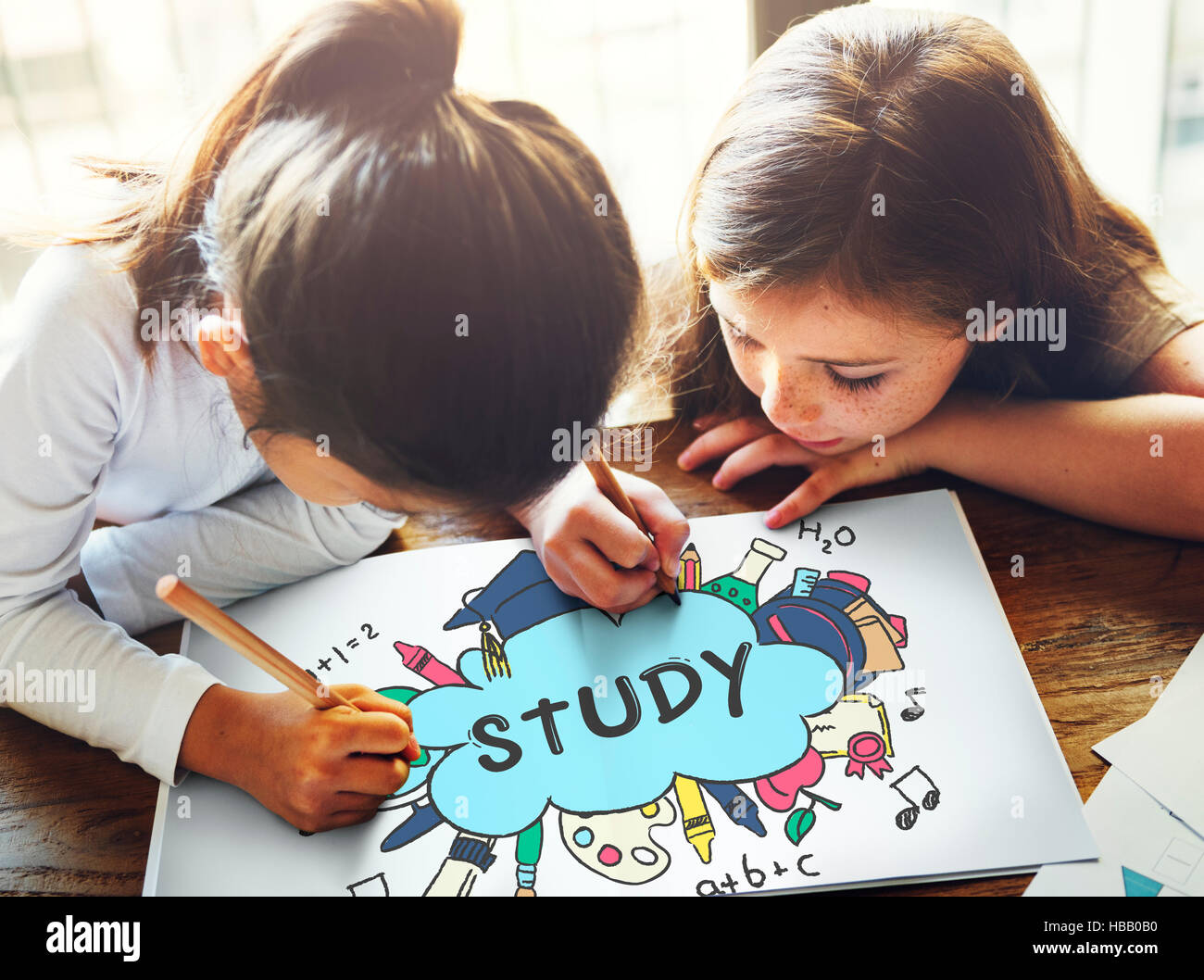 Study Education Academiccs Concept Stock Photo - Alamy