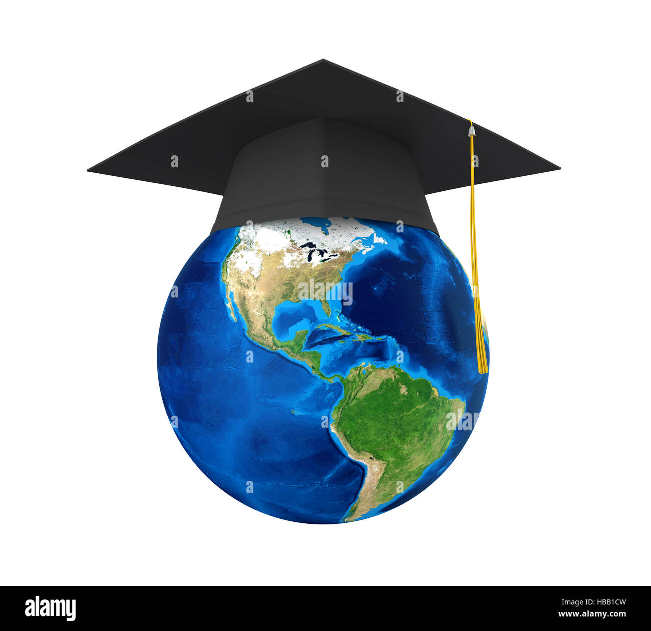 Global Education Illustration Stock Photo