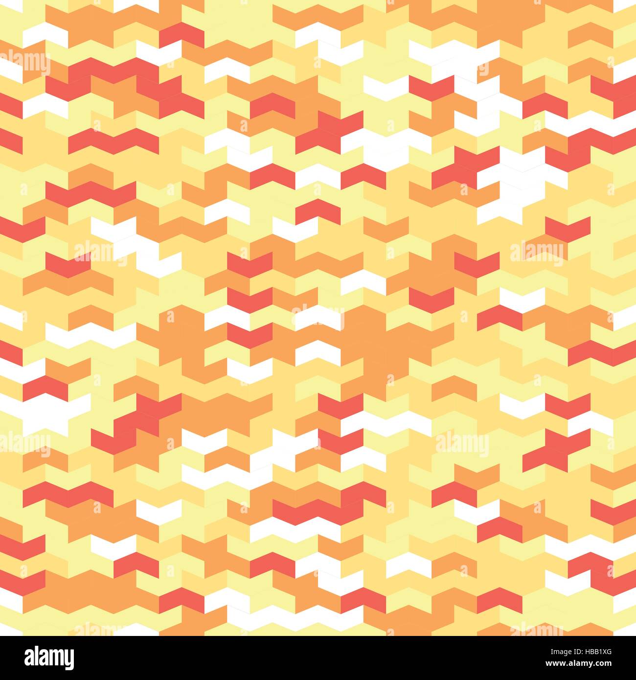 Triangle pattern red yellow Stock Vector Images - Alamy