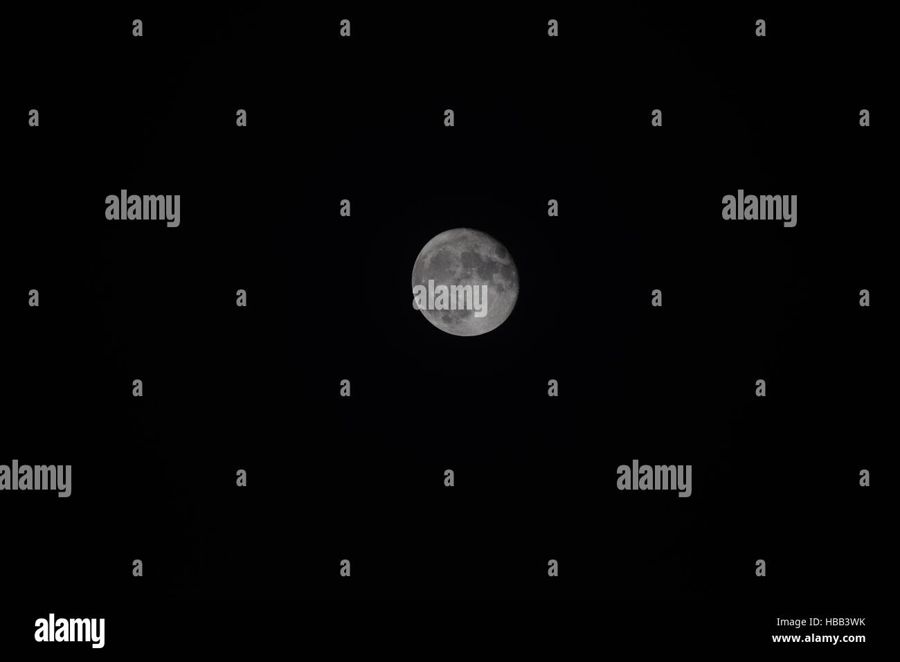 Super moon Stock Photo