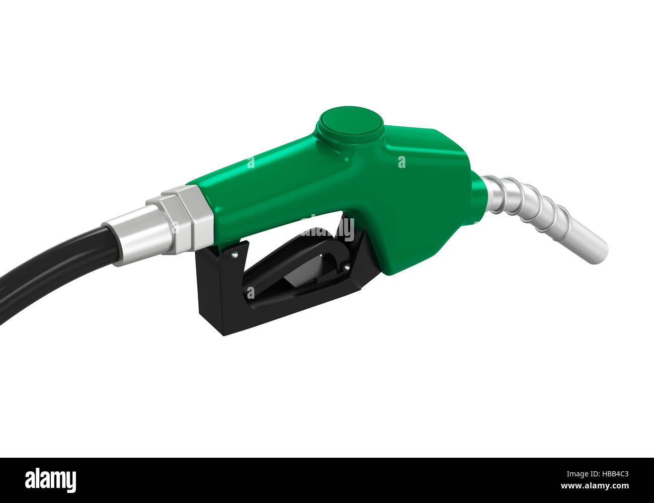 Gas Pump Nozzle Stock Photo Alamy