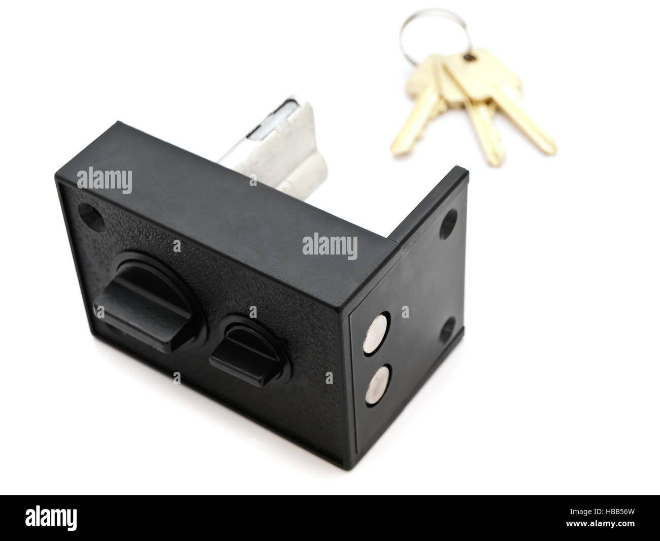 The Lock With Key Stock Photo - Alamy