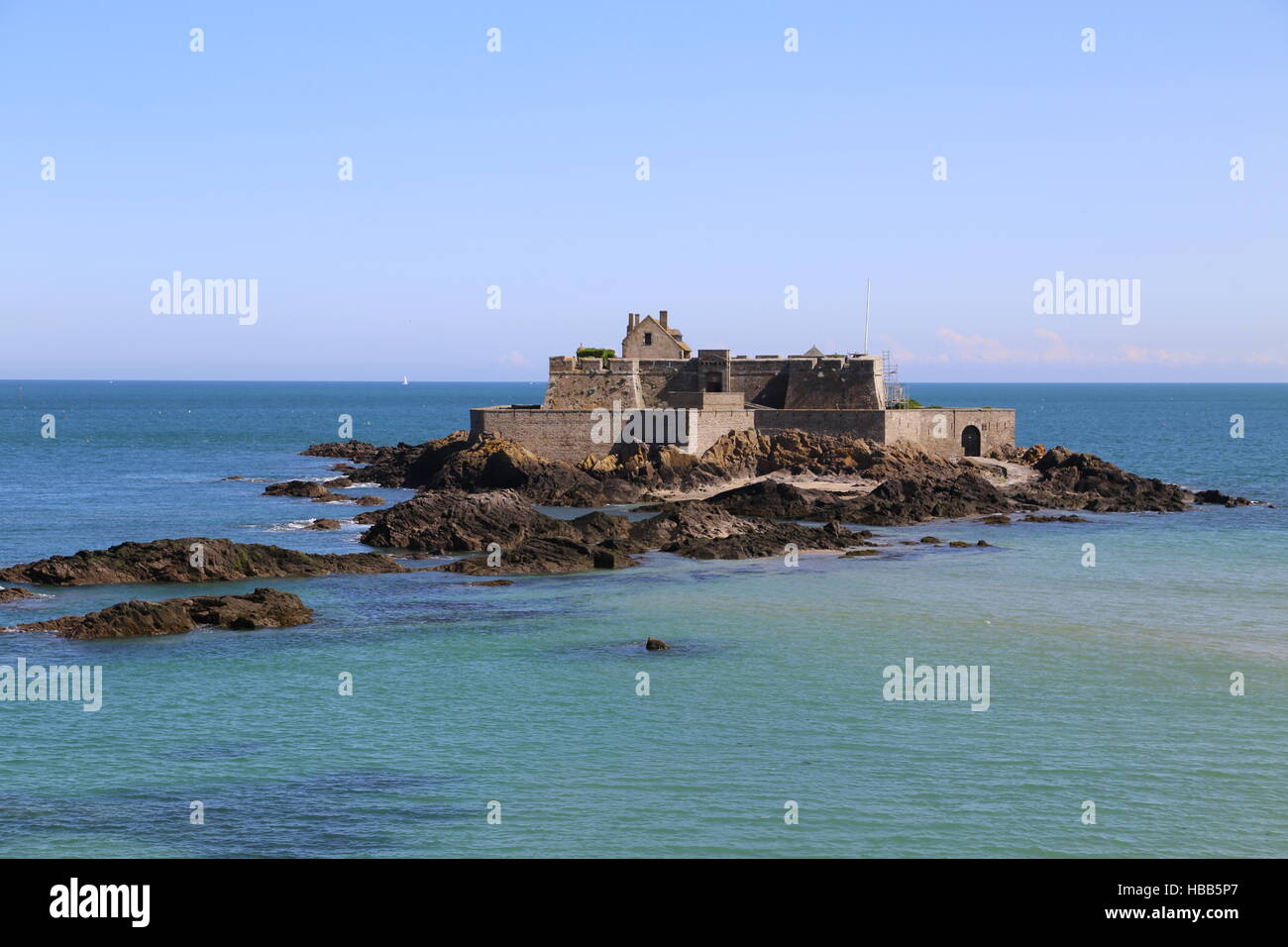 Fort National Saint-Malo Stock Photo