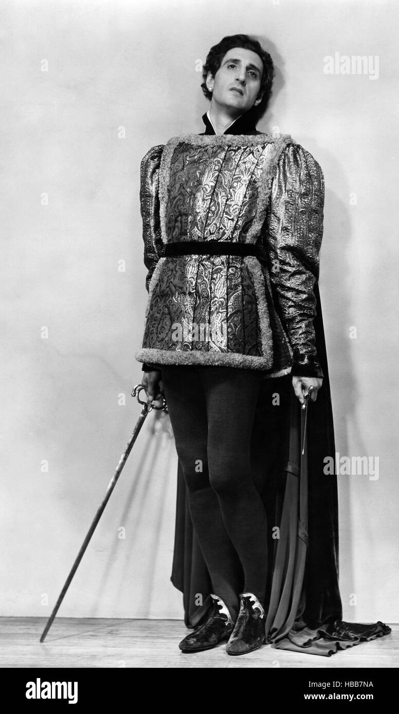 ROMEO AND JULIET, Basil Rathbone, Martin Beck Theater, New York City ...