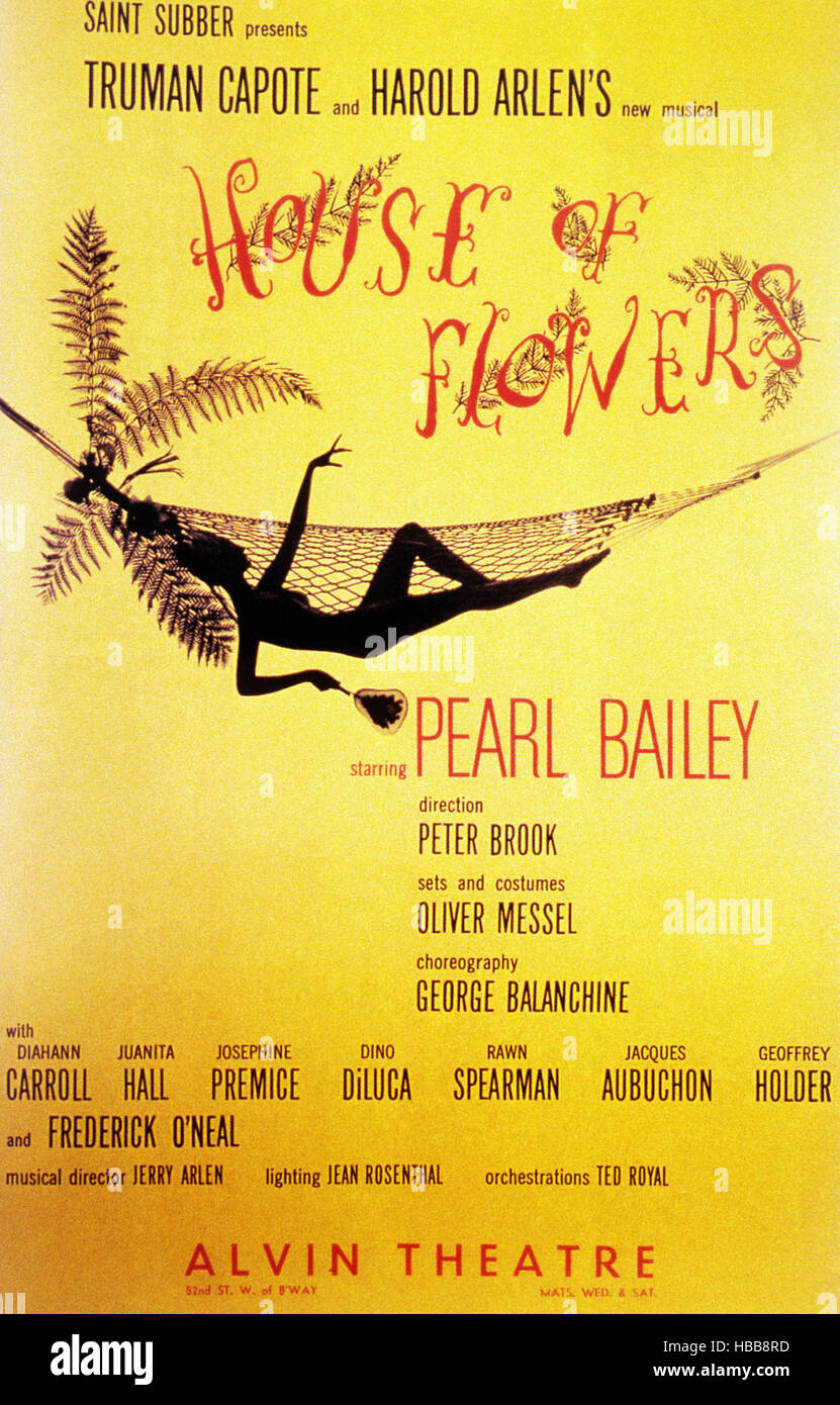 HOUSE OF FLOWERS, 1954 Stock Photo Alamy