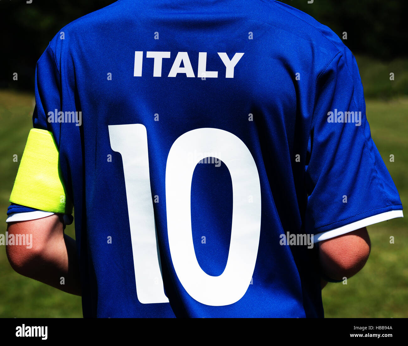soccer jersey Italy Stock Photo - Alamy