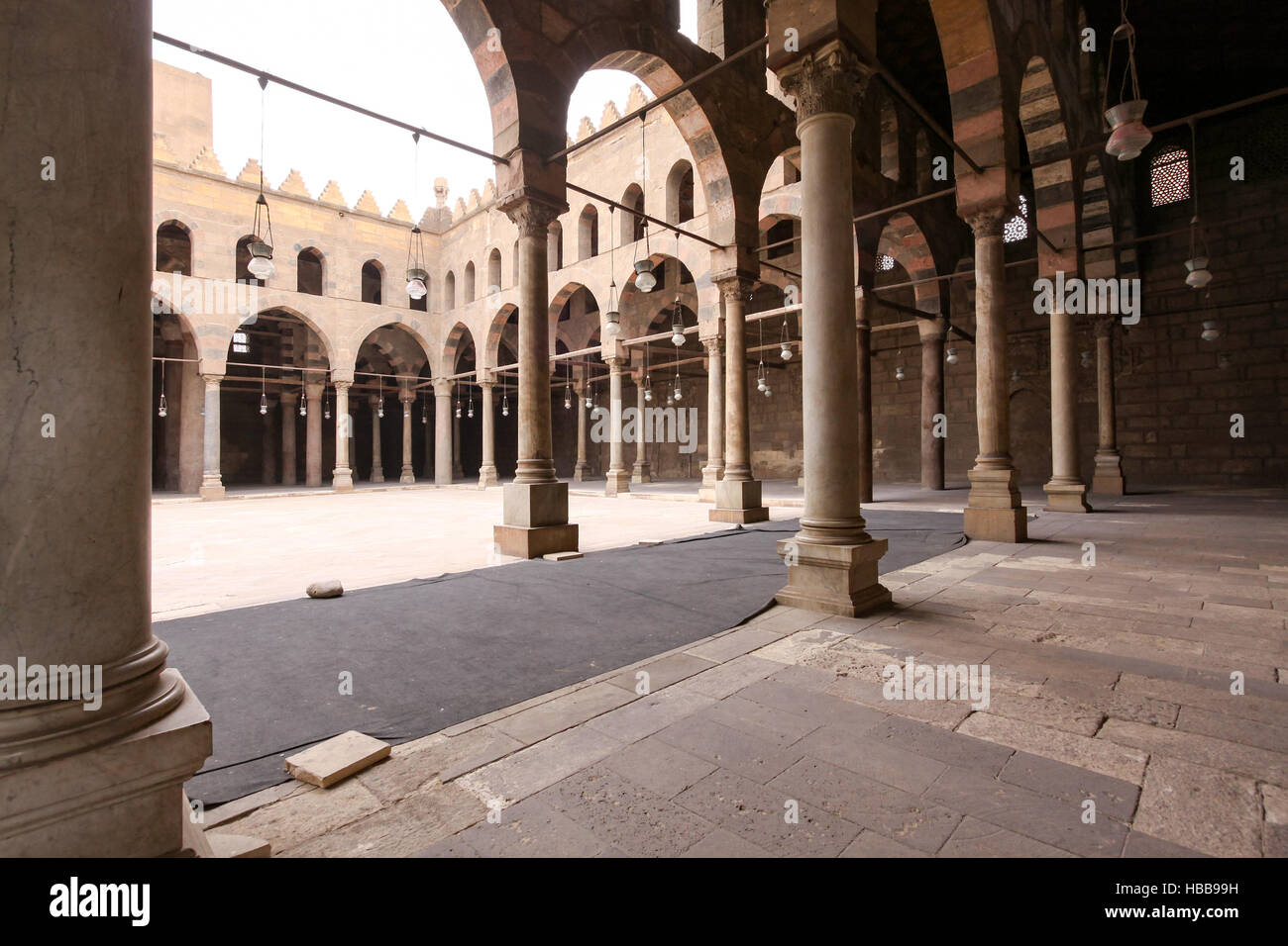 Sultan al Nasir Muhammad Mosque Stock Photo