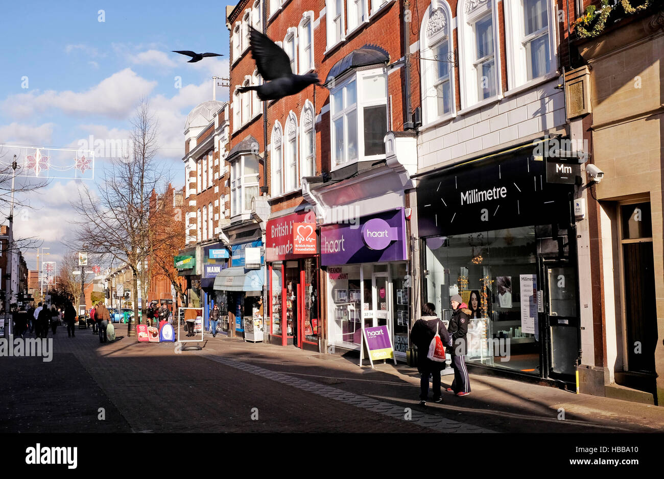 Sutton shopping Centre in South West London Surrey UK Stock Photo