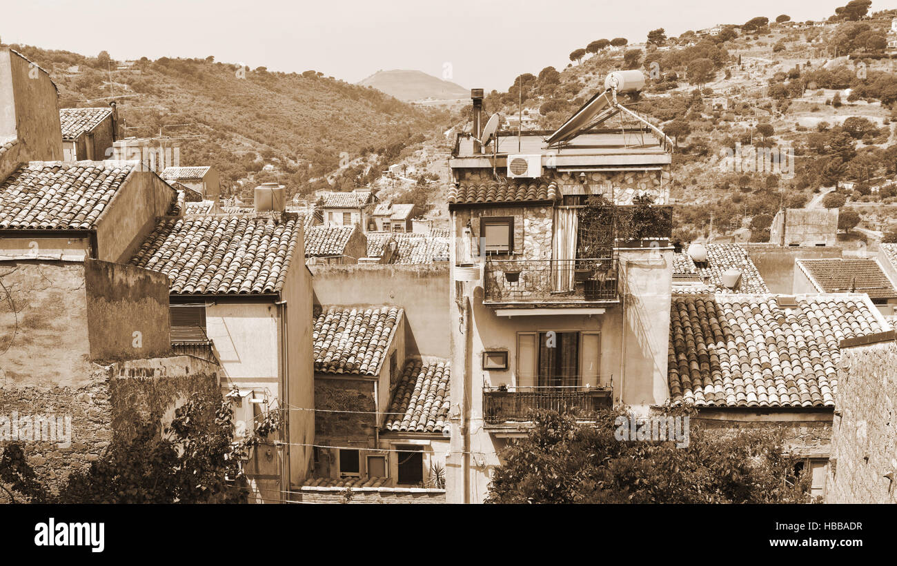 City of Piazza Armerina Stock Photo Alamy