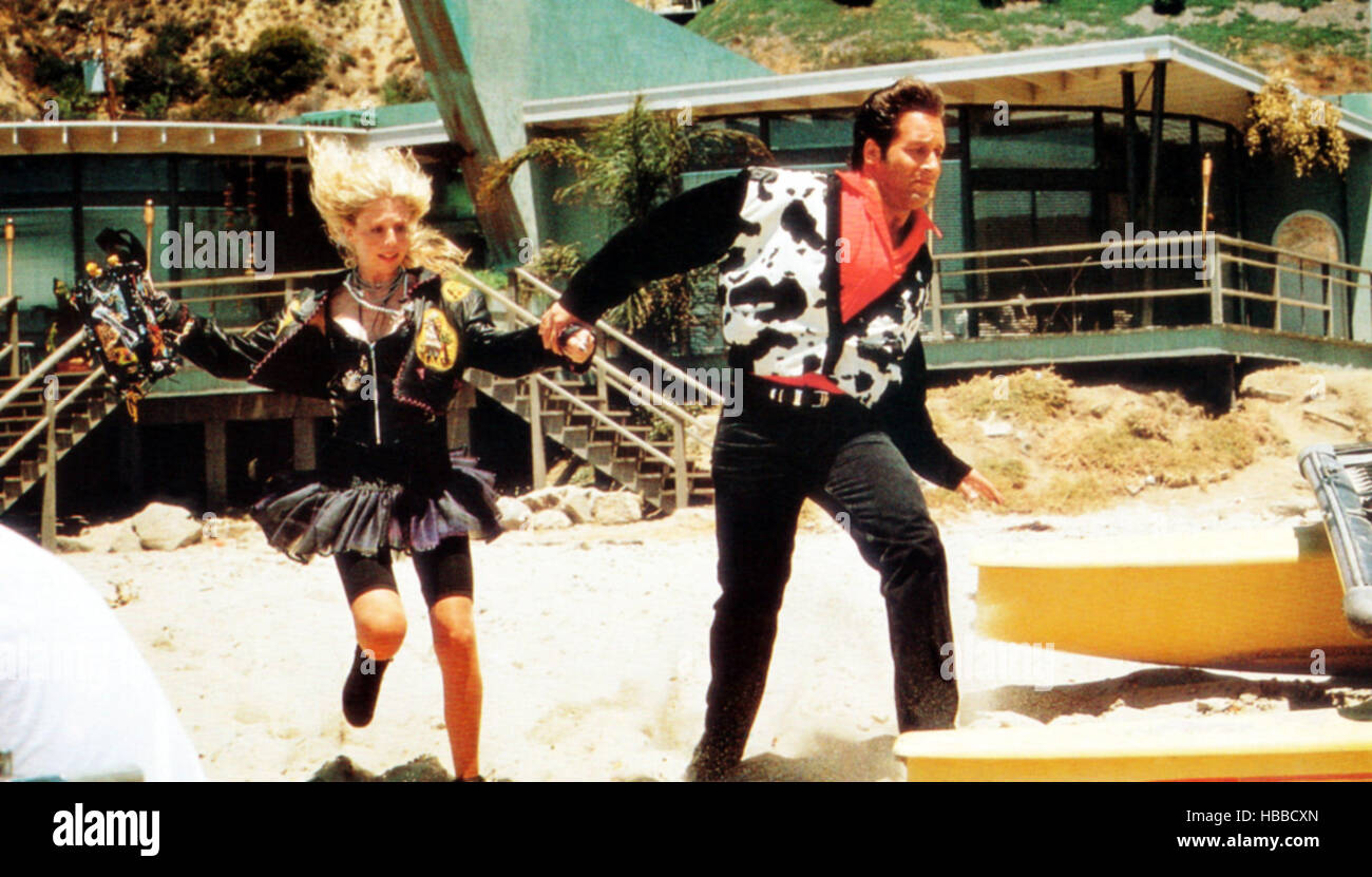 THE ADVENTURES OF FORD FAIRLANE, from left Maddie Corman, Andrew 'Dice'Clay, 1990, TM