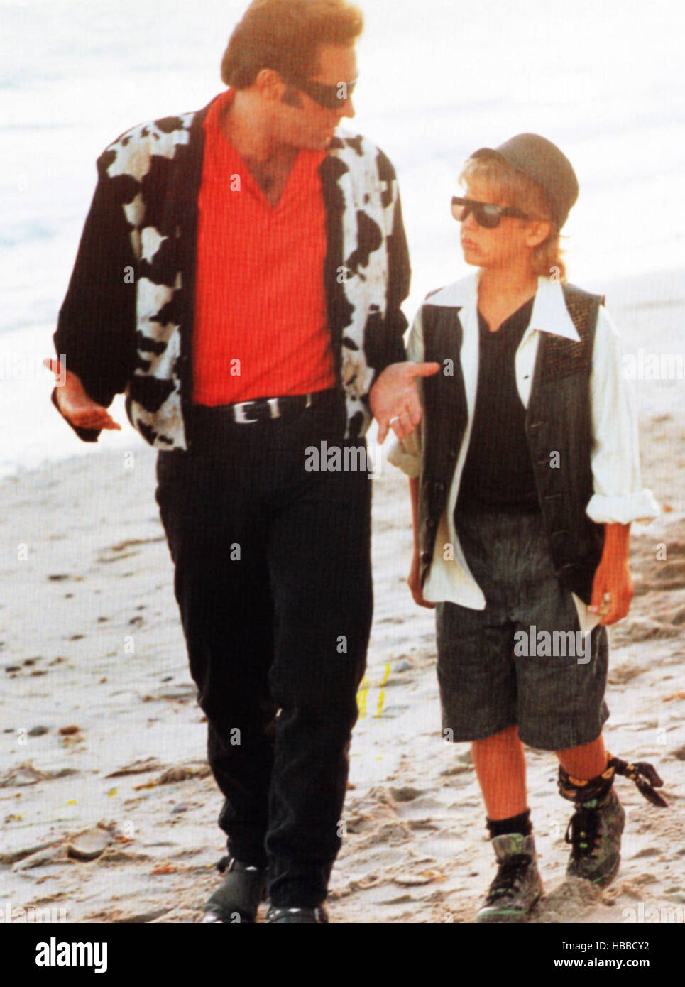 THE ADVENTURES OF FORD FAIRLANE, from left Andrew 'Dice' Clay, Brandon Call, 1990, TM