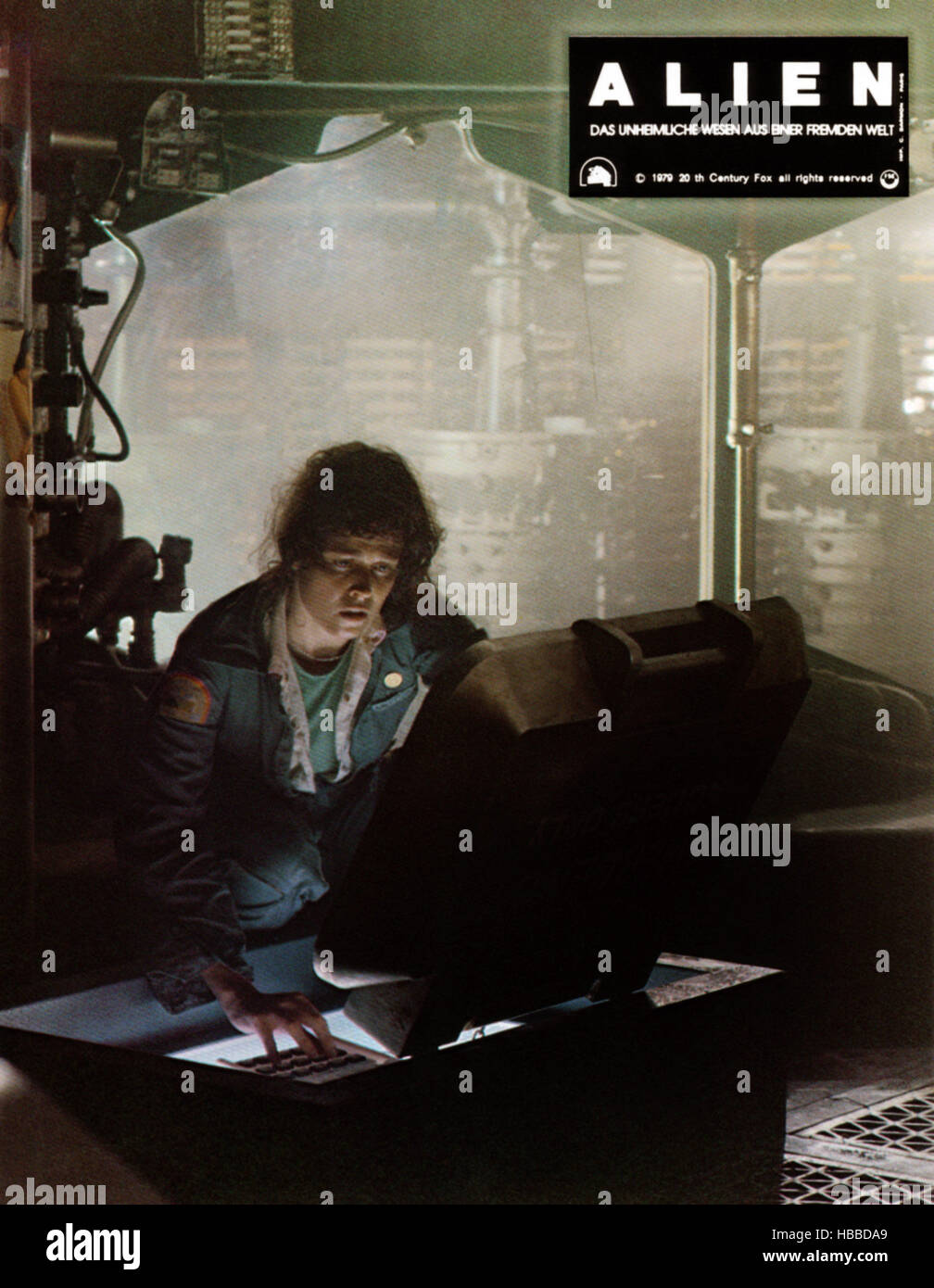 ALIEN, Sigourney Weaver, 1979, TM & Copyright © 20th Century Fox Film ...