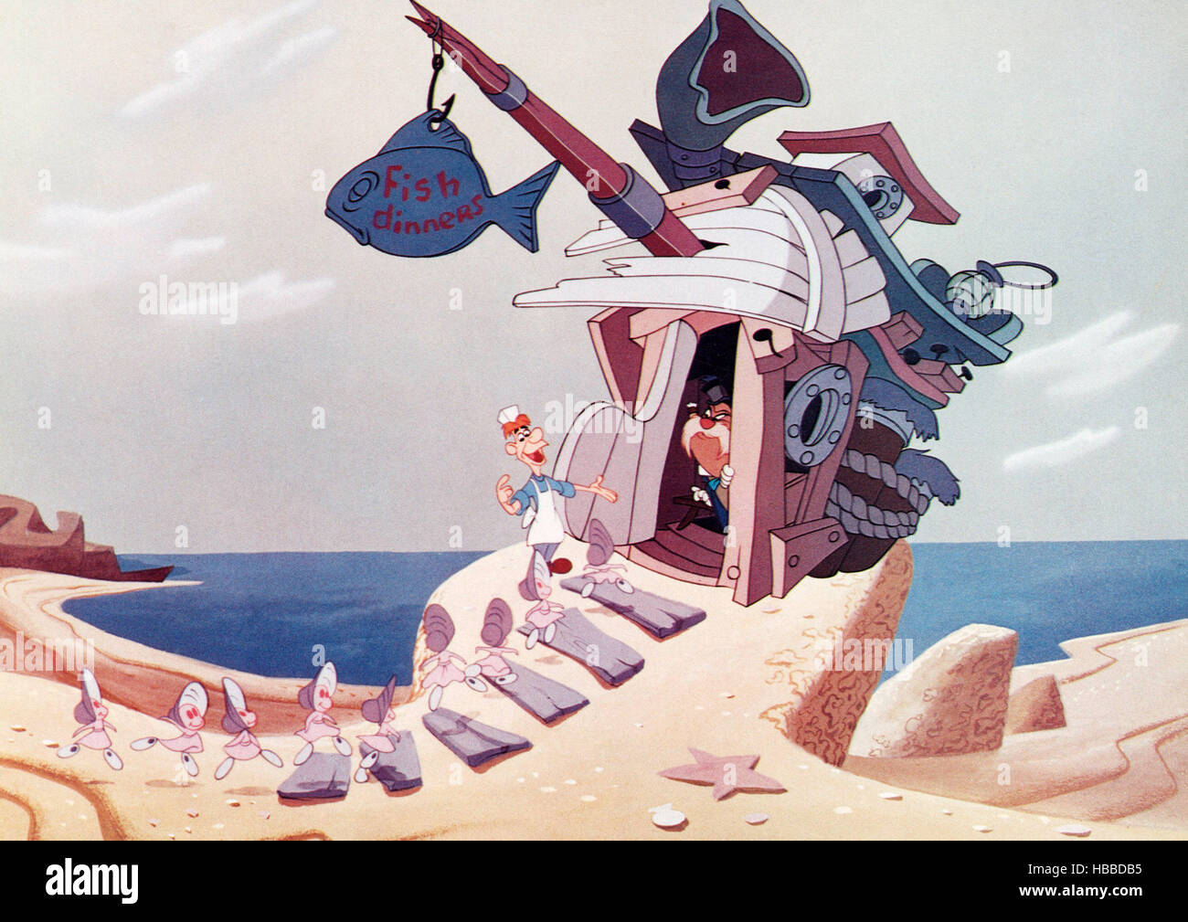 ALICE IN WONDERLAND, Little Oysters, Carpenter, Walrus, 1951 Stock