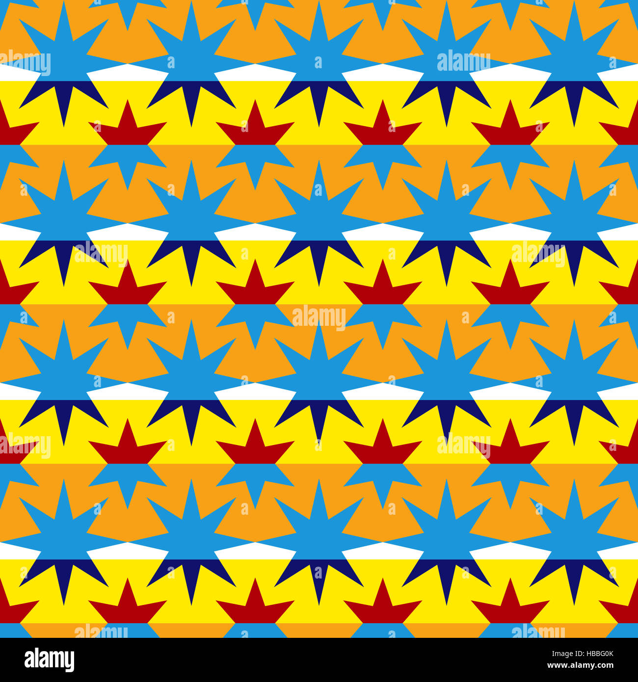 seamless pattern with stars Stock Photo - Alamy