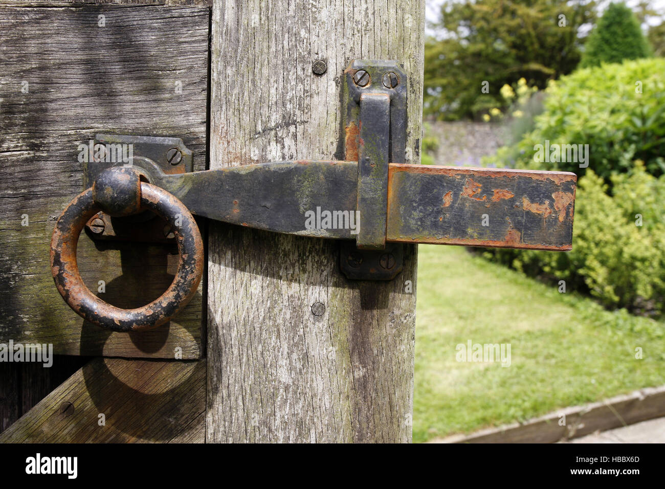 Gate latch hires stock photography and images Alamy