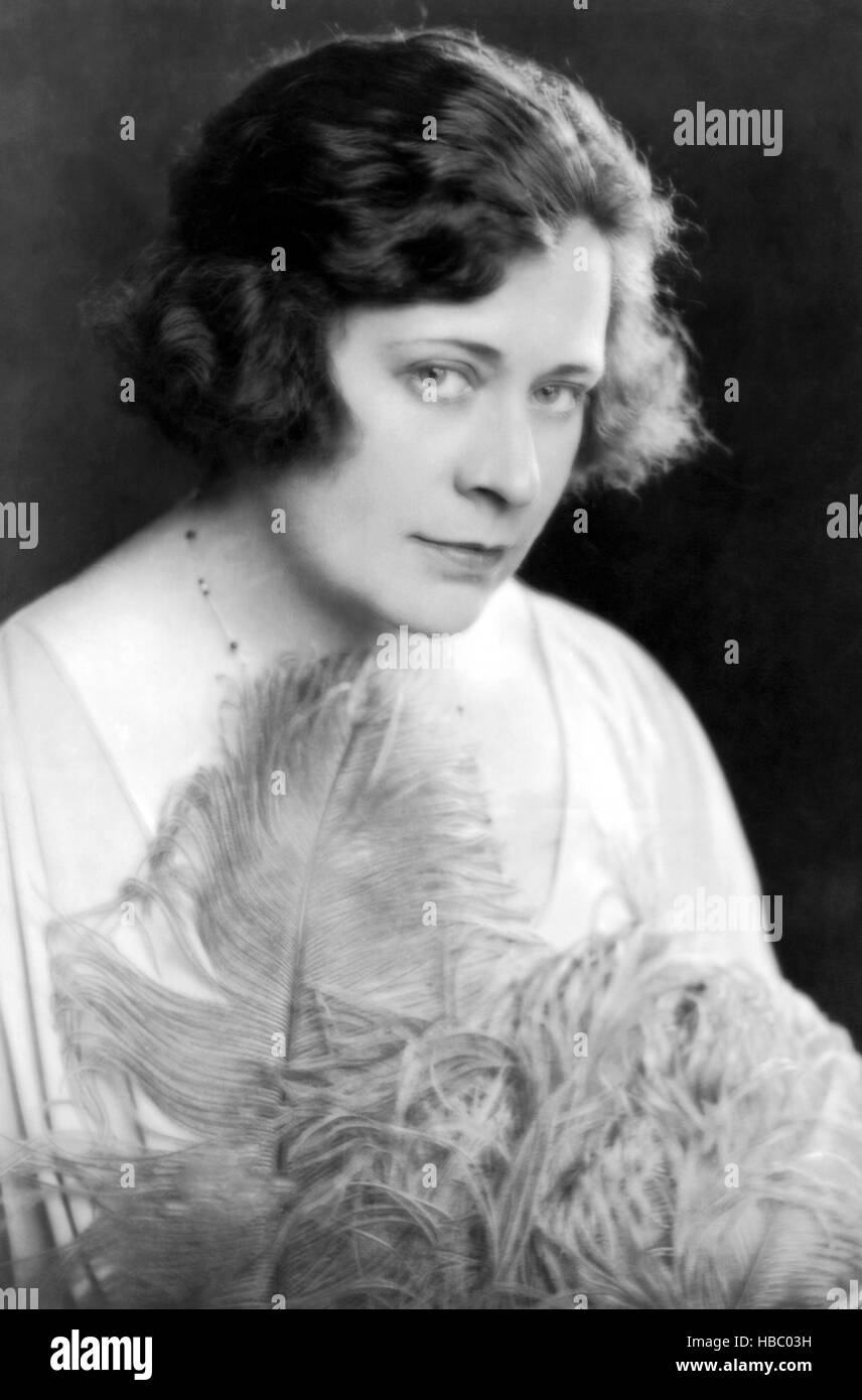 ABIE'S IRISH ROSE, playwright Anne Nichols, Studebaker Theater, New York City, 1923 Stock Photo