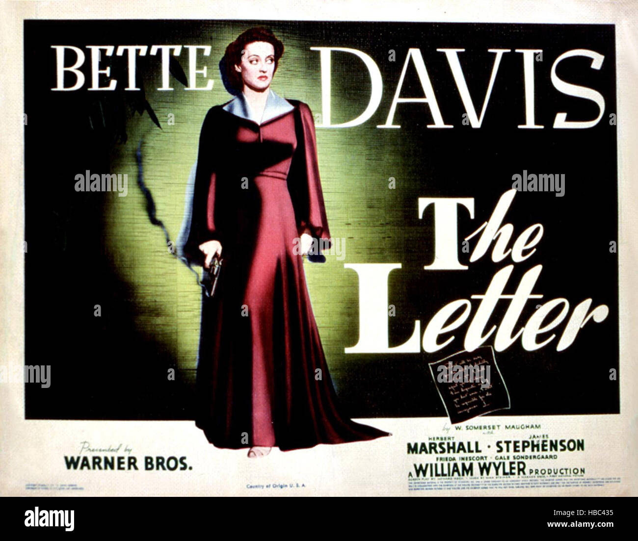 THE LETTER Bette Davis 1940 Stock Photo Alamy The letter bette davis 1940 stock photo alamy