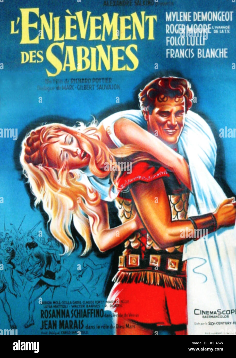 ROMULUS AND THE SABINES, (aka IL RATTO DELLA SABINE; L'ENLEVEMENT DES SABINES), Mylene Demongeot ROMULUS AND THE SABINES, (aka IL RATTO DELLA SABINE; L'ENLEVEMENT DES SABINES), Mylene Demongeot