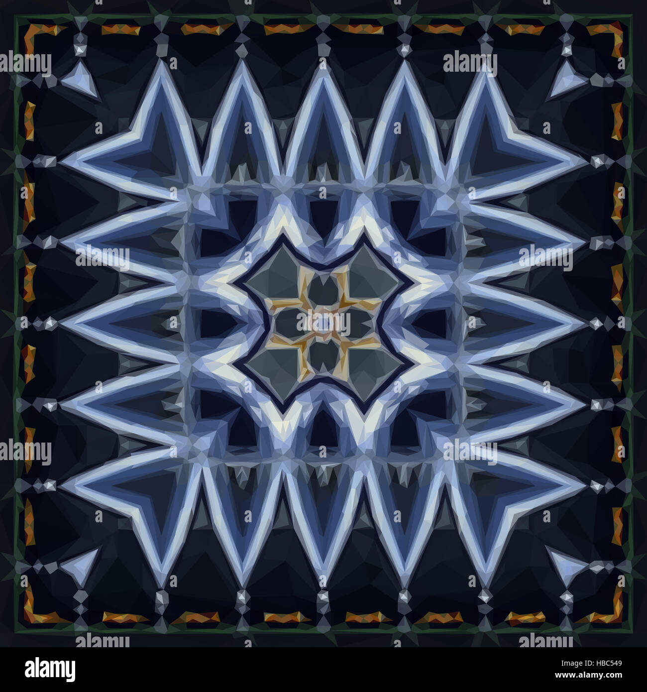 Black white low poly background hi-res stock photography and images - Alamy