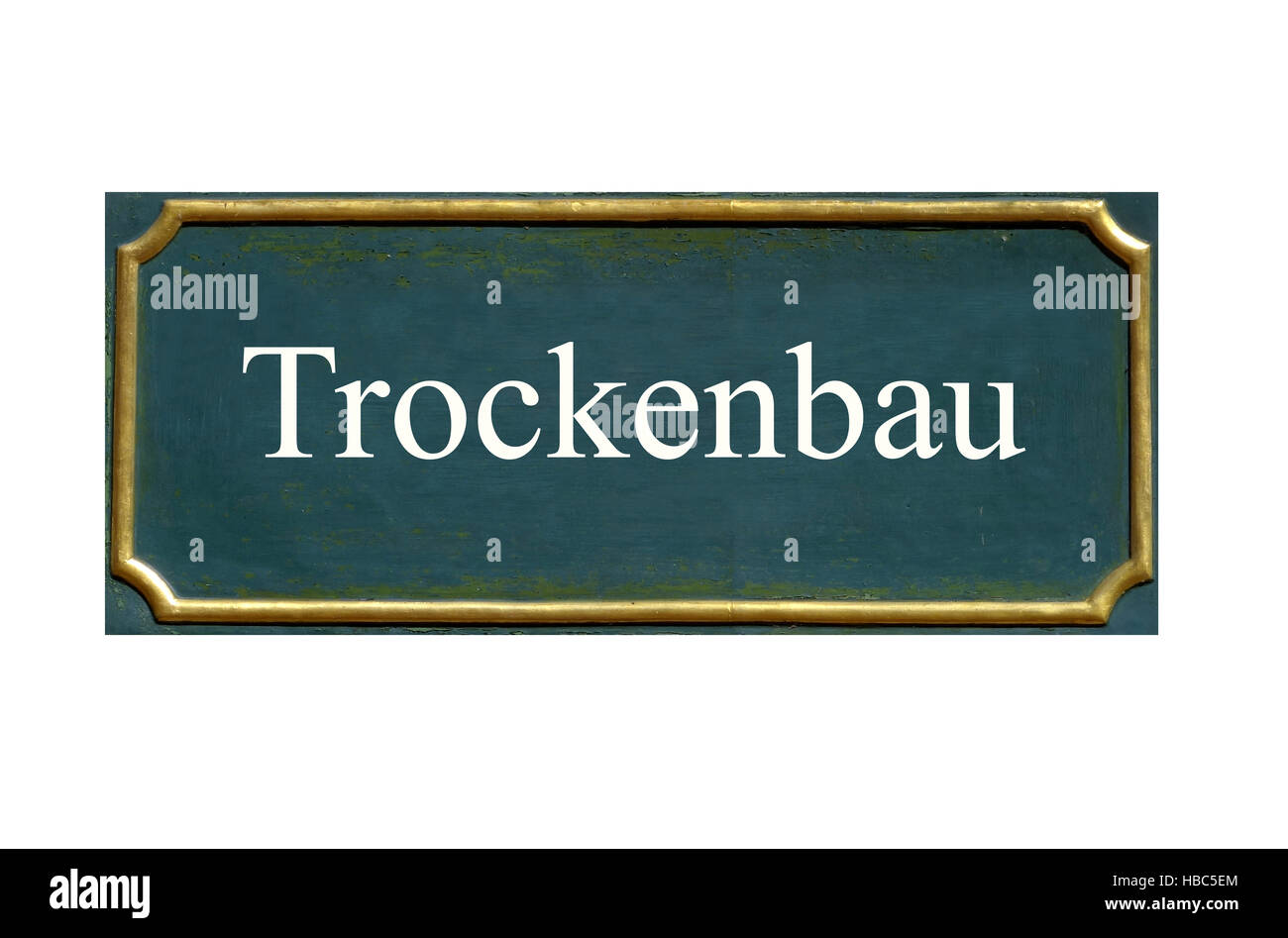 shield  trockenbau Stock Photo
