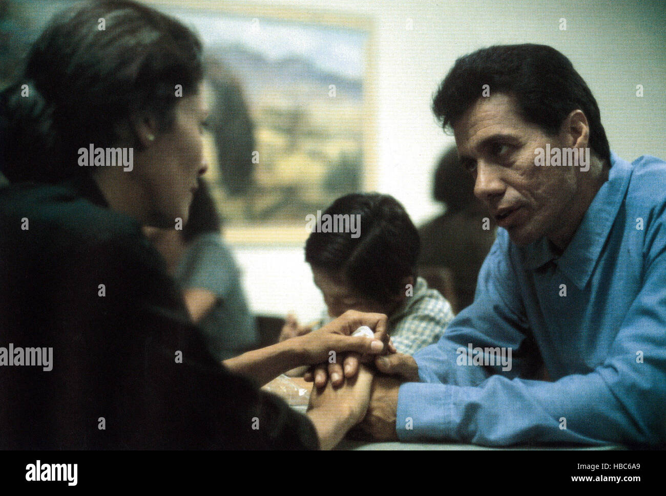 AMERICAN ME, from left Evelina Fernandez, Edward James Olmos, 1992