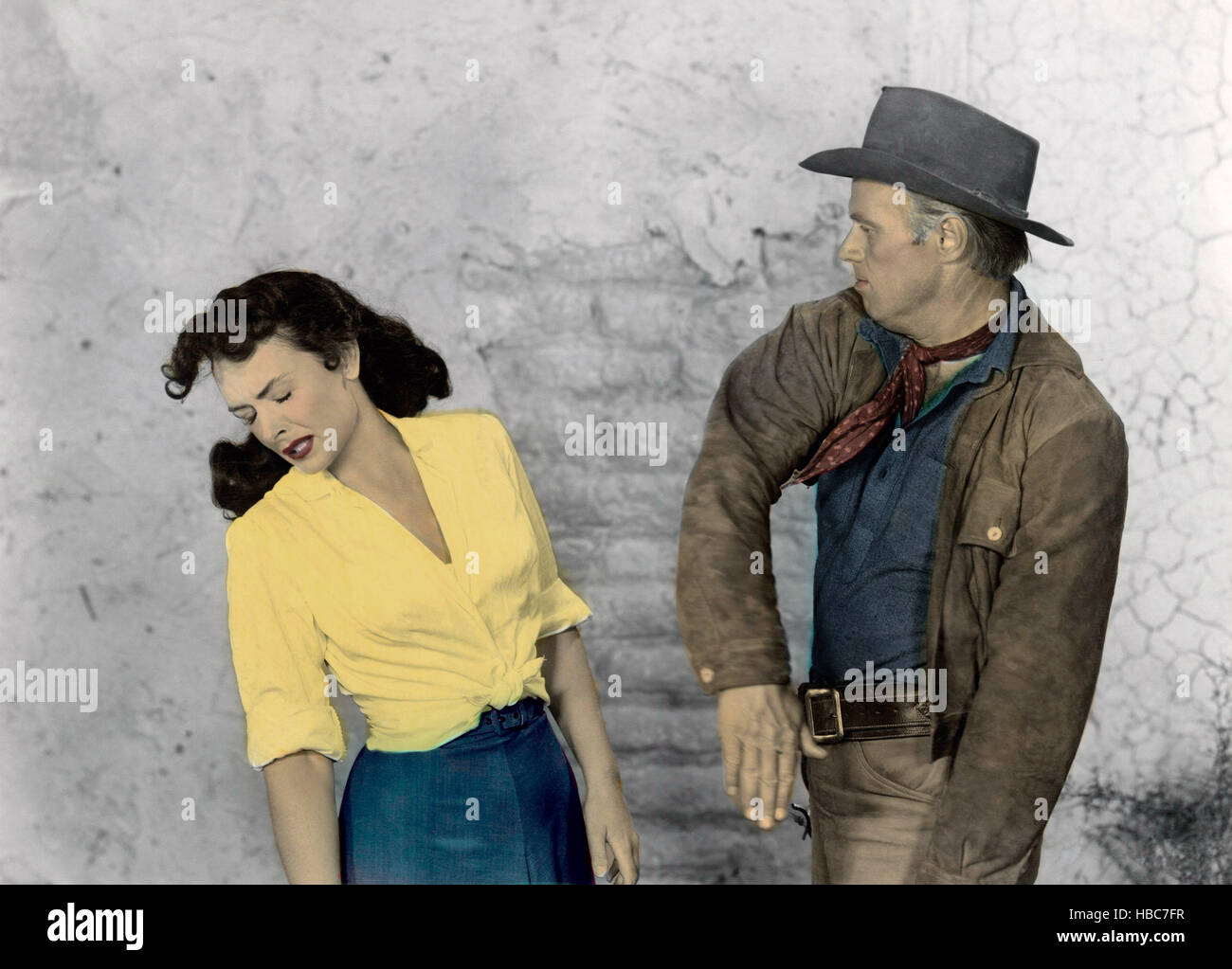 BACKLASH, from left: Donna Reed, Richard Widmark, 1956 Stock Photo - Alamy