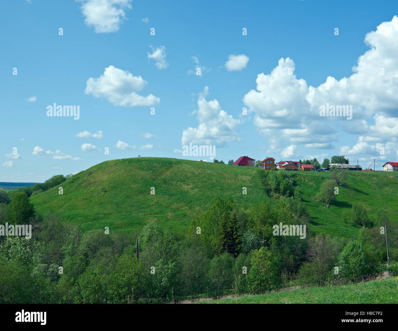 North russian village hi-res stock photography and images - Alamy