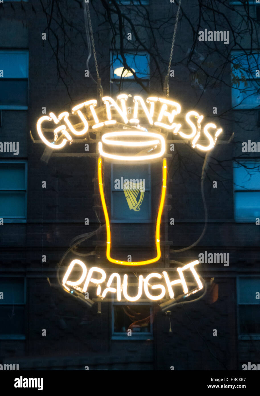 Guinness on sale neon light