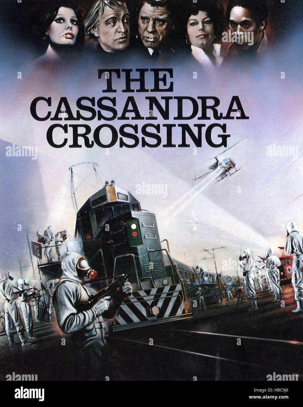 THE CASSANDRA CROSSING, Sophia Loren, Richard Harris, Burt Lancaster, Ava  Gardner, O.J. Simpson, 1976 Stock Photo - Alamy