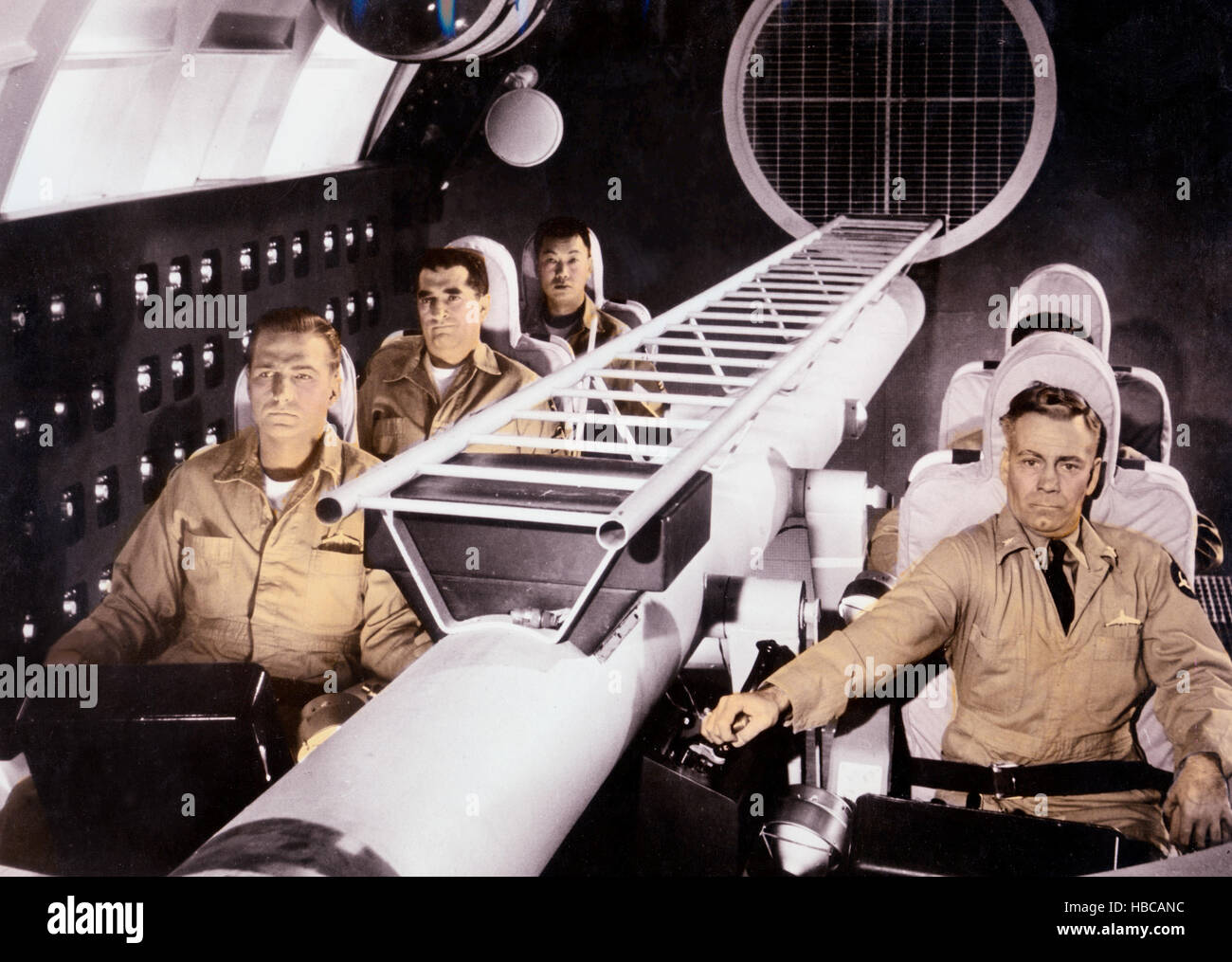 CONQUEST OF SPACE, Eric Fleming, Phil Foster, Benson Fong, Walter