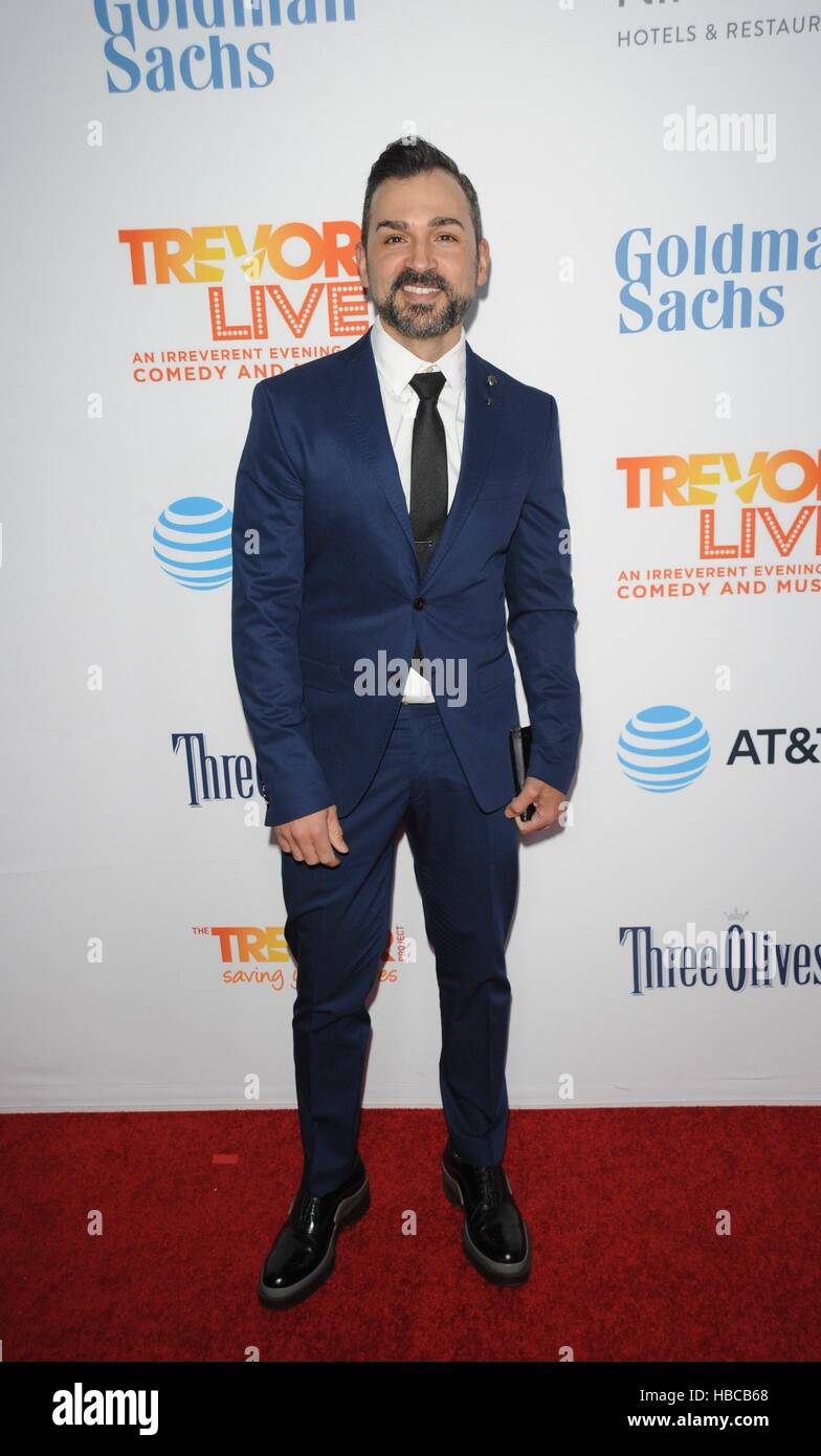 Beverly Hills, California. 4th Dec, 2016. Paul Katami at arrivals for The Trevor Project Presents TrevorLIVE LA 2016 Fundraiser, The Beverly Hilton Hotel, Beverly Hills, California December 4, 2016. Credit:  Elizabeth Goodenough/Everett Collection/Alamy Live News Stock Photo
