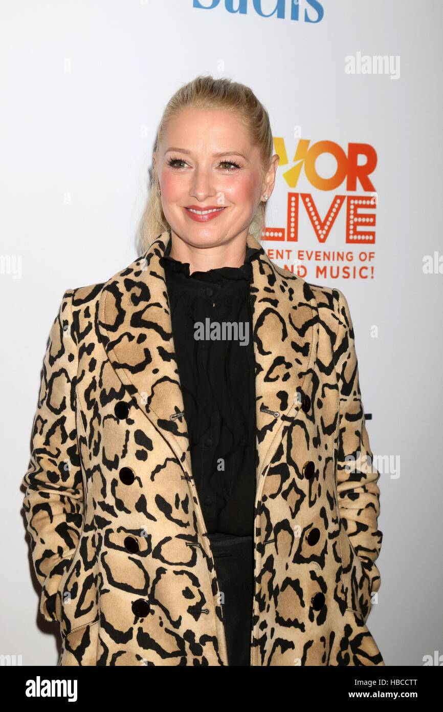 Beverly Hills, CA. 4th Dec, 2016.  Katherine LaNasa at the TrevorLIVE Los Angeles 2016 at Beverly Hilton Hotel on December 4, 2016 in Beverly Hills, CA at arrivals for The Trevor Project Presents TrevorLIVE LA 2016 Fundraiser, The Beverly Hilton Hotel, Beverly Hills, CA December 4, 2016. © Priscilla Grant/Everett Collection/Alamy Live News Stock Photo