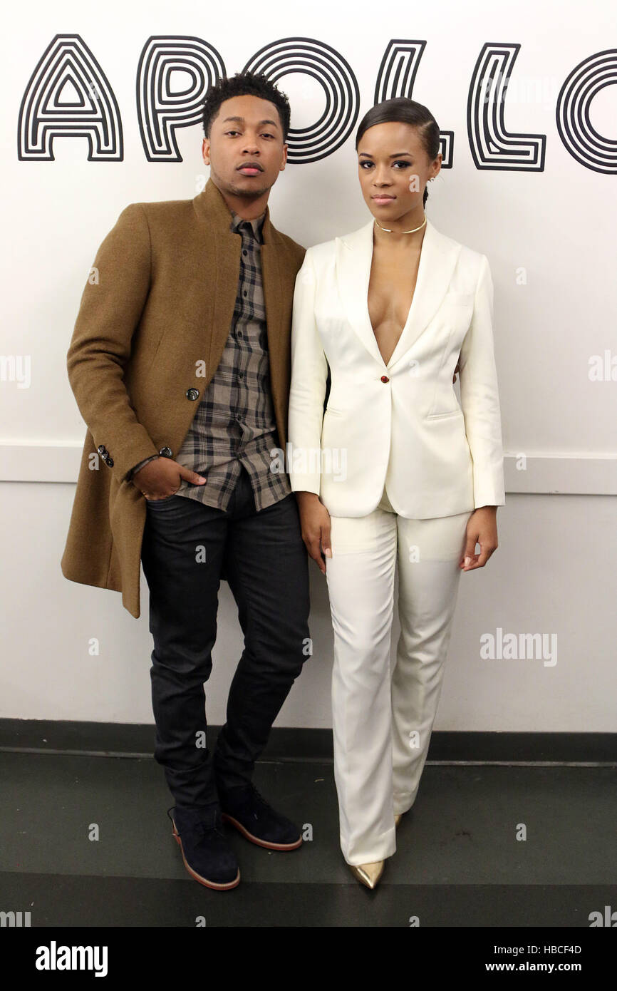 New York, NY, USA. 3rd Dec, 2016. Jacob Latimore and Serayah McNeill at Apollo Amateur Night Holiday Special in New York City on December 3, 2016. © Walik Goshorn/Media Punch/Alamy Live News Stock Photo