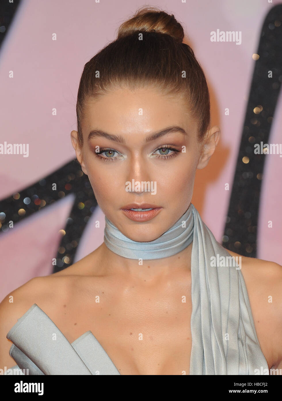 London Uk 5th December 2016 Gigi Hadid Attends The