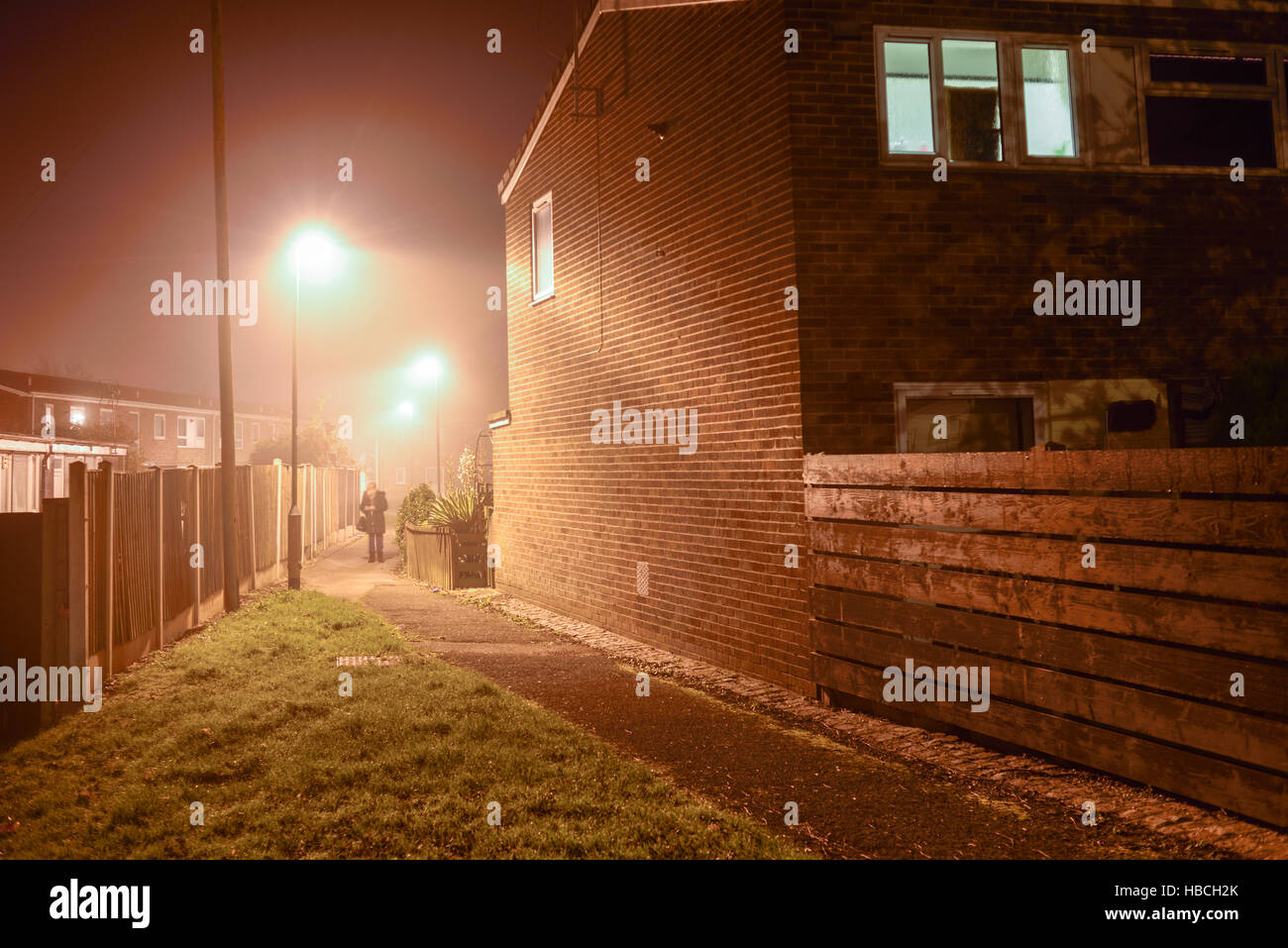 Council estate night urban uk hires stock photography and images Alamy