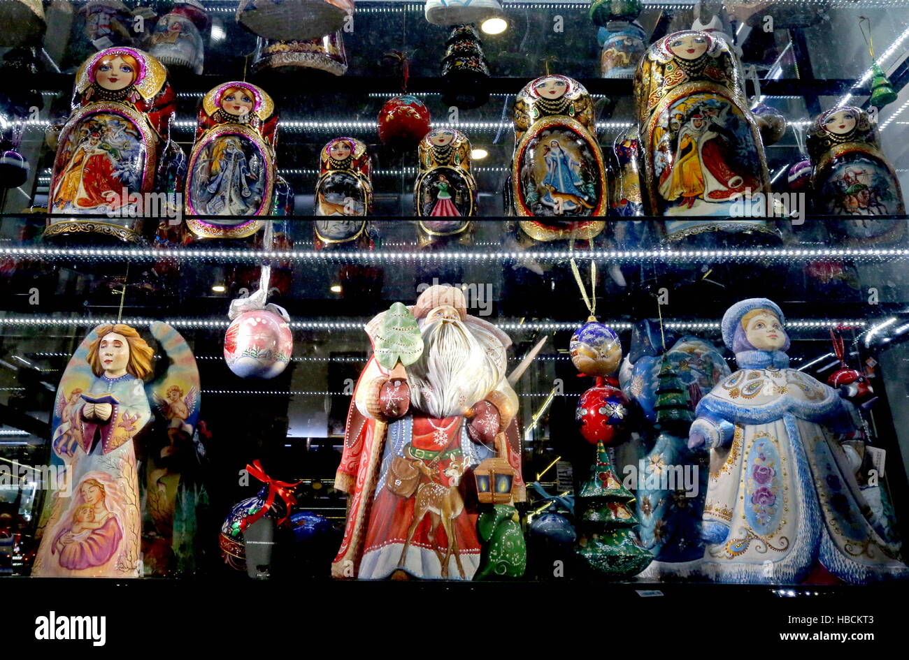 father christmas russian dolls