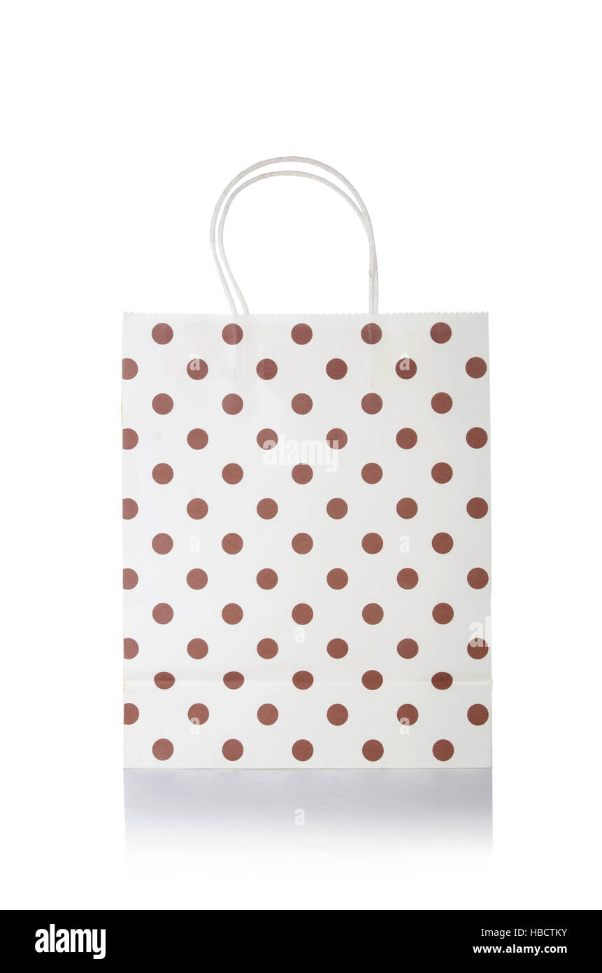 Shopping bag isolated on white background Stock Photo - Alamy