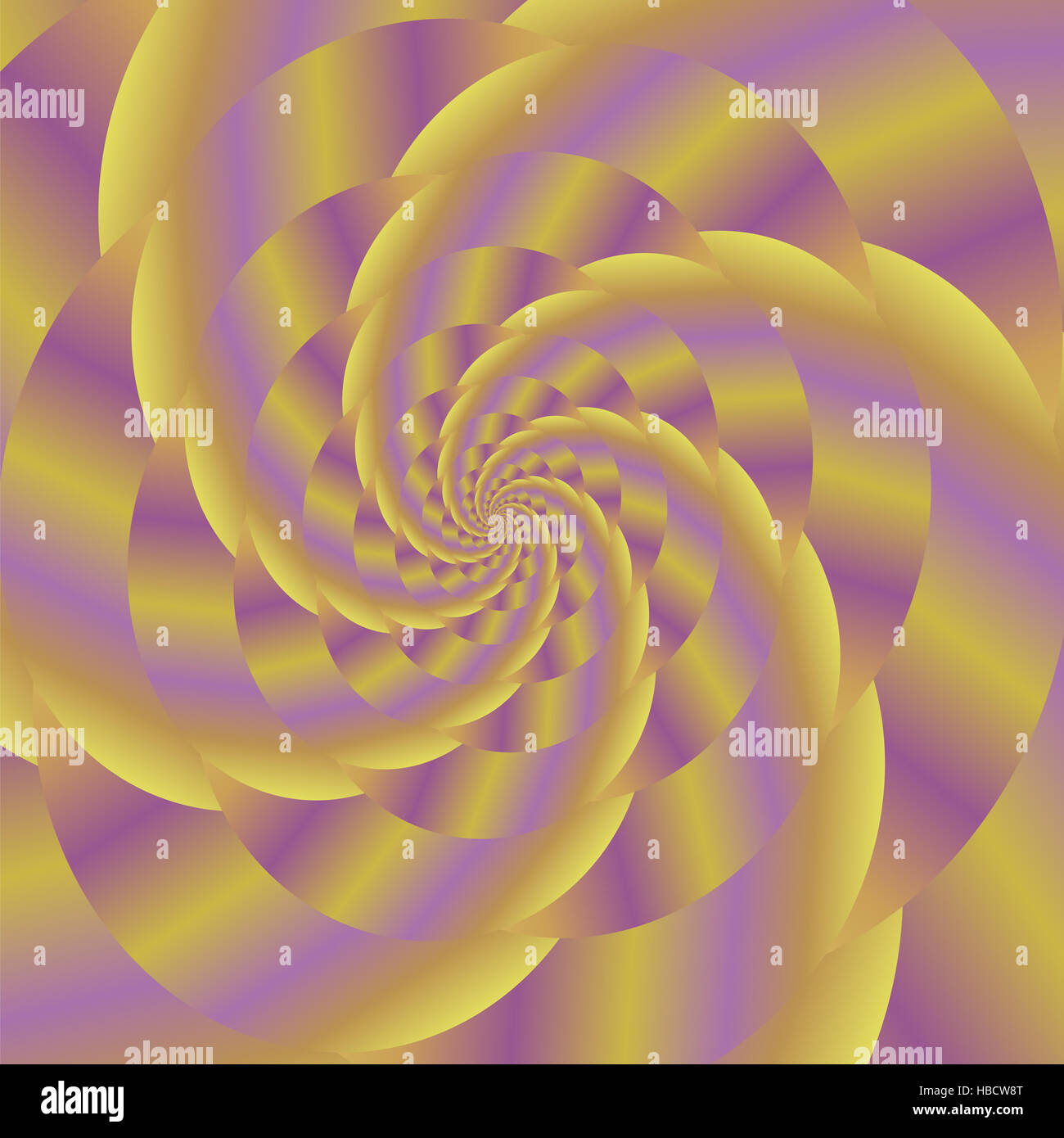 Fractal Design. Colored Spiral Background. Stock Photo