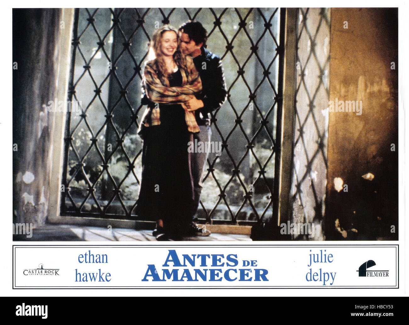 BEFORE SUNRISE, (aka ANTES DE AMANECER), from left Julie Delpy, Ethan