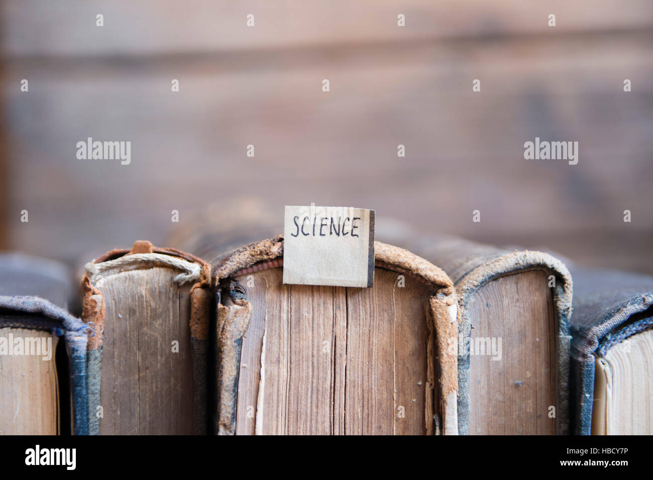 science idea, soft focus, toned Stock Photo