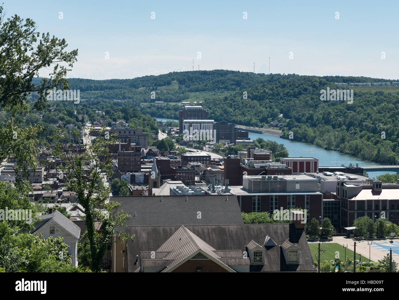 Downtown morgantown hi-res stock photography and images - Alamy
