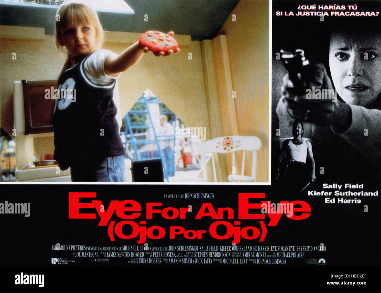 EYE FOR AN EYE, (aka OJO POR OJO), Alexandra Kyle, right from top: Sally  Field, Kiefer Sutherland, 1996, © Paramount/courtesy Stock Photo - Alamy