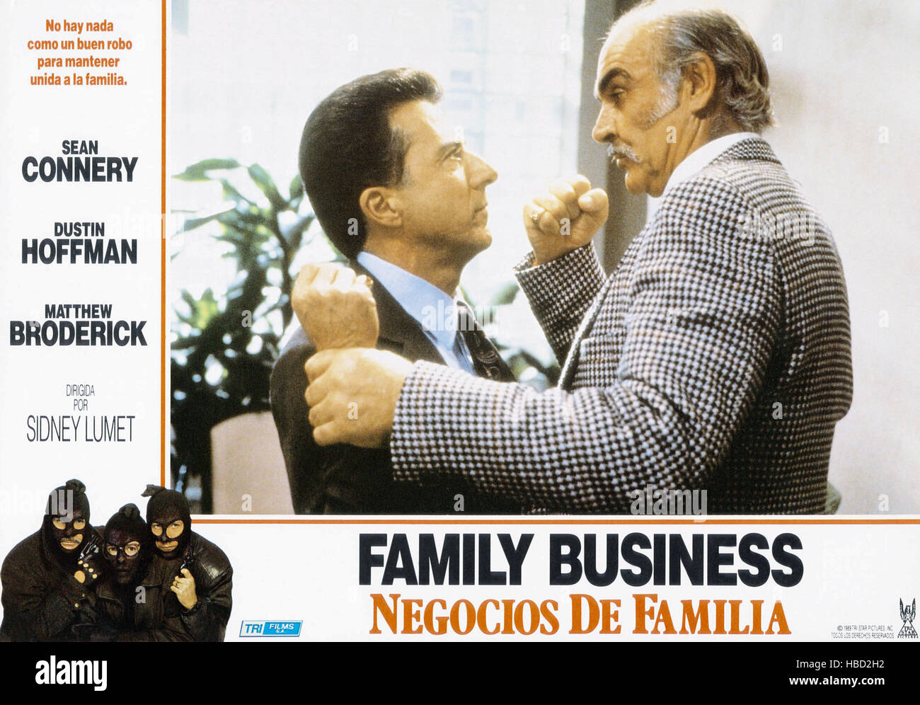Family Business Aka Negocios De Familia From Left Dustin Hiffman Sean Connery 19 C Tristar Courtesy Everett Collection Stock Photo Alamy