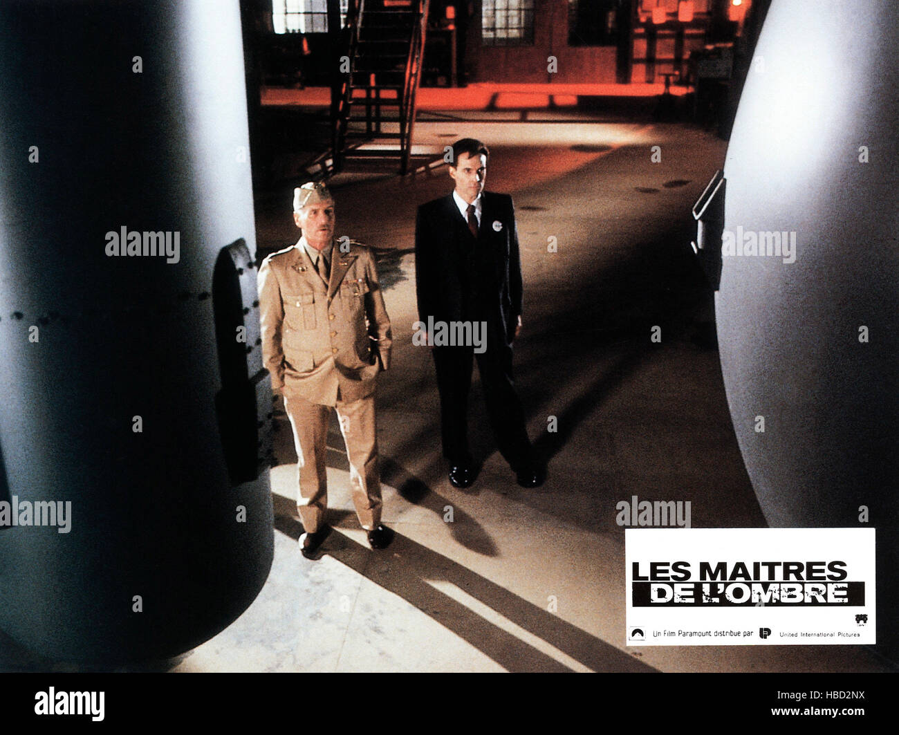 FAT MAN AND LITTLE BOY, (aka LES MAITRES DEL'OMBRE), from left: Paul  Newman, Dwight Schultz as J. Robert Opppenheimer, 1989, © Stock Photo -  Alamy
