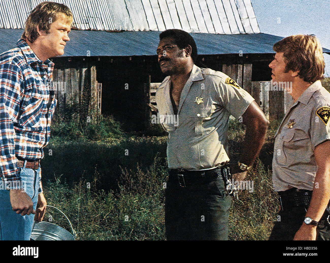 FINAL CHAPTER - WALKING TALL, Bo Svenson (left), Bruce Glover (right ...