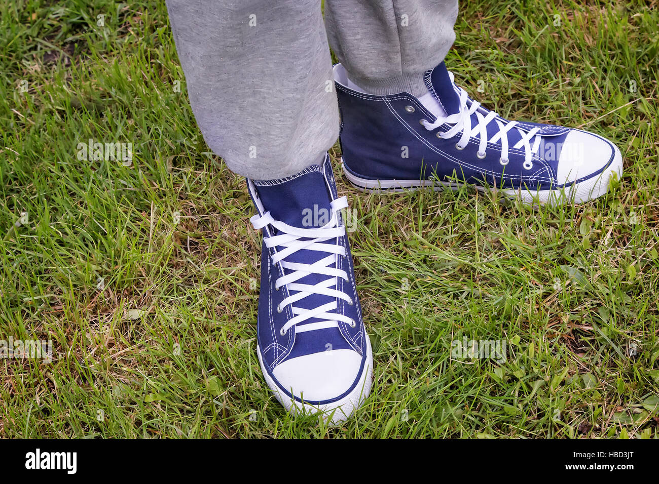 Athletic shoes - comfortable men's sneakers Stock Photo - Alamy