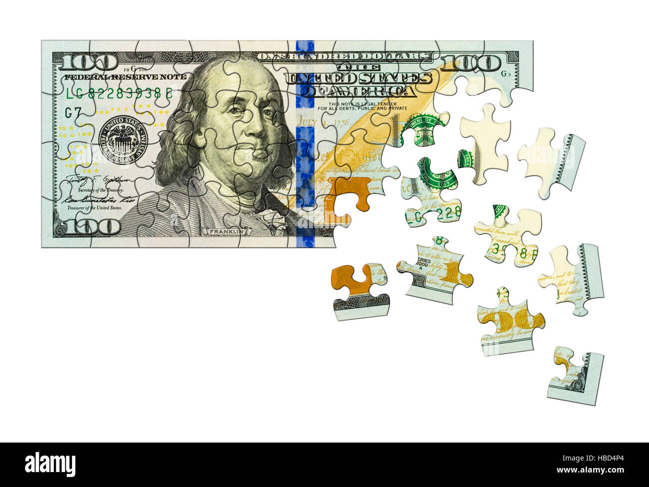 Money puzzle Stock Photo Alamy